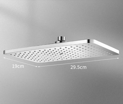 Preto dourado cabeça de chuveiro chuvas torneira do chuveiro cabeça grande fluxo chuvas abs handhower torneira acessório