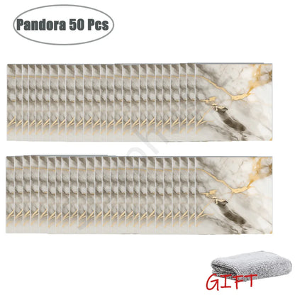 10-50 pçs pvc mármore adesivos de parede auto-adesivo engrossado telha adesivo banheiro à prova dwaterproof água piso adesivo cozinha decoração para casa