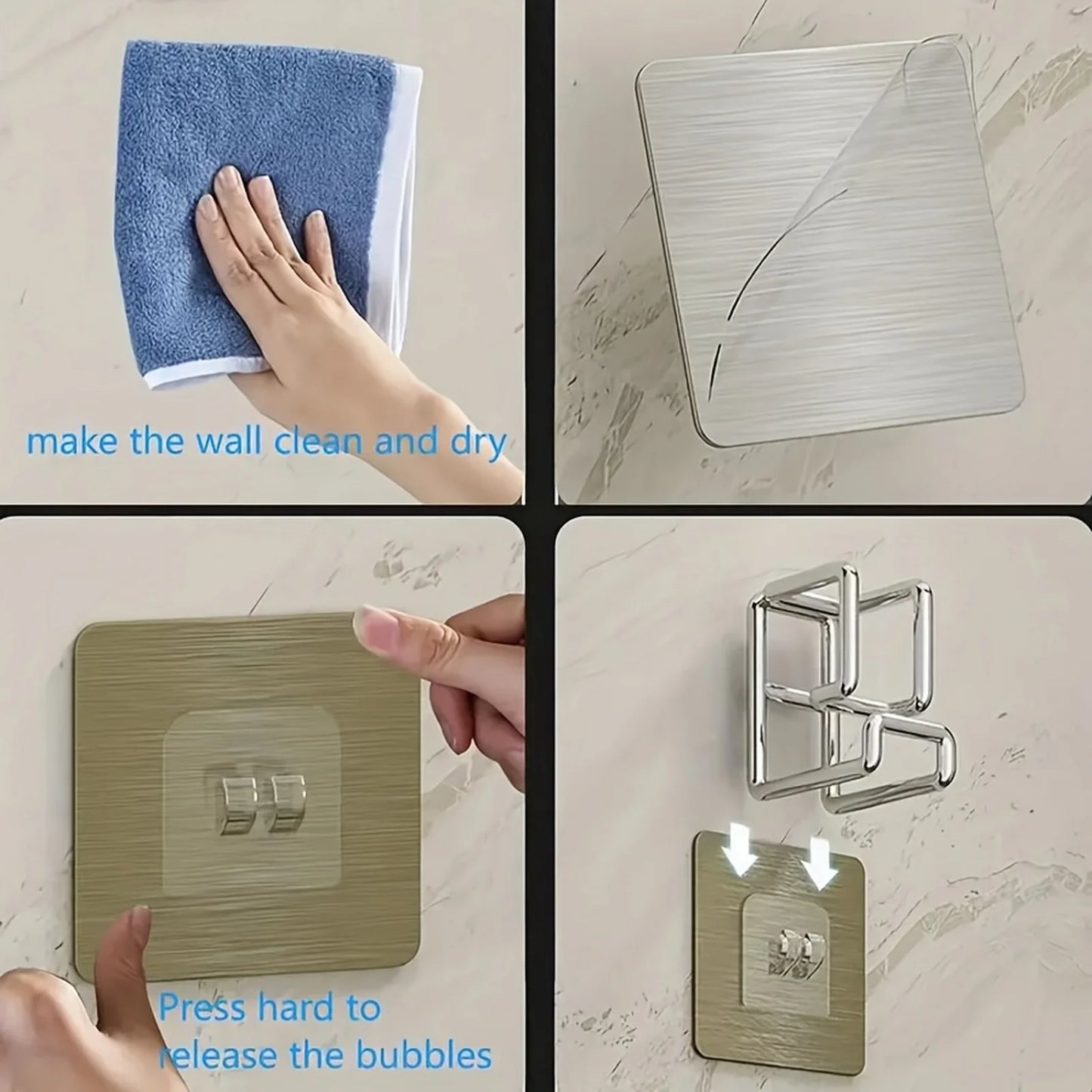 1/2/4/6 pçs de aço inoxidável lavatório gancho multifuncional punch-livre cozinha banheiro rack de armazenamento toalha pendurado titular