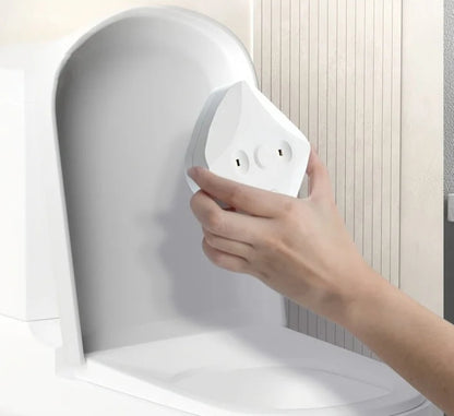 Limpador de banheiro inteligente doméstico portátil, esterilização de parede com carregamento usb, luz led para banheiro doméstico, viagens