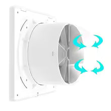 Ventilador de Exaustão Silencioso para Banheiro - 10" 15" 20"