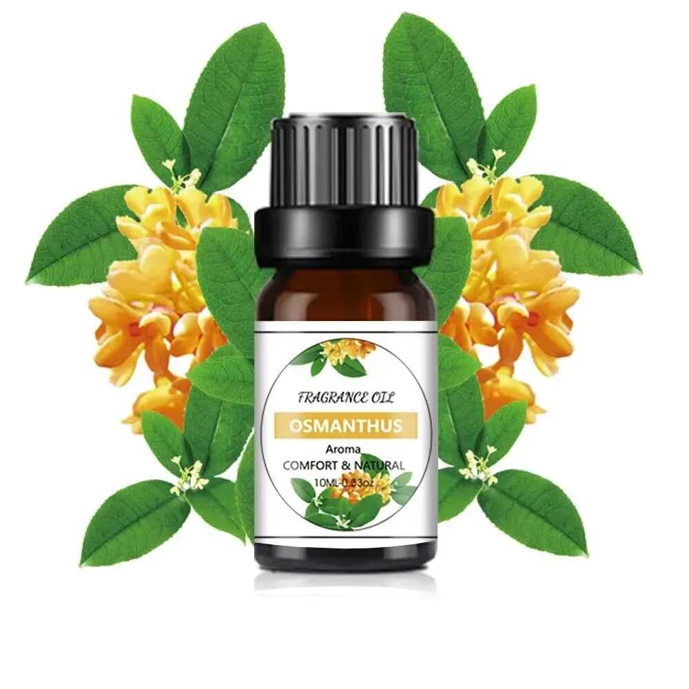 Óleo essencial de 10ml, sabor de frutas, planta natural, difusor, óleo essencial, manga, abacaxi, óleo aromatizante para velas de sabão diy