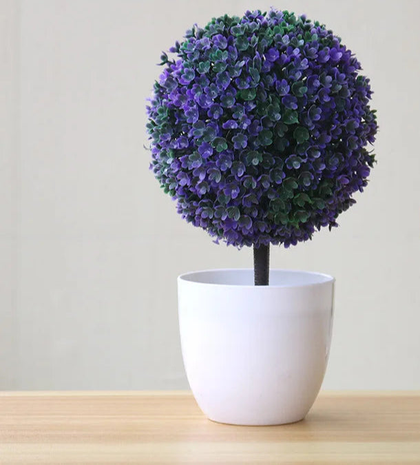 1pc plantas artificiais bonsai pequena árvore simulação plantas flores falsas mesa vaso ornamentos decoração para casa hotel jardim decoração