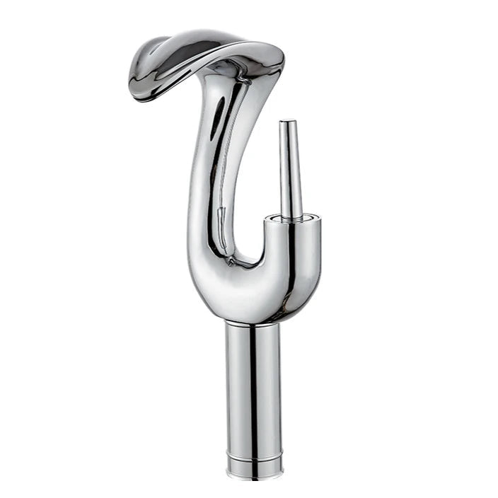 Ouro criativo torneira da bacia de lavagem quente e fria torneiras pia do banheiro único furo torneiras do banheiro deck montado água