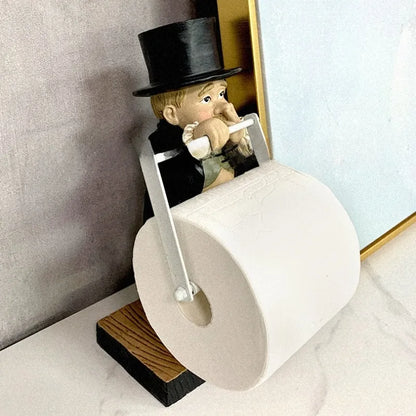 Estilo quente criativo cavalheiro tecido titular europeu e americano moderno simples decoração de casa personalidade moda decoração estatueta