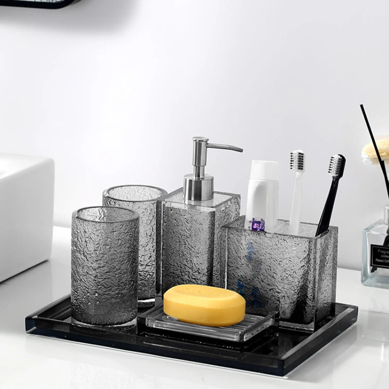Bandeja De Armazenamento De Cerâmica Para O Banheiro Do Hotel, Prateleira De Escova De Dentes, Copo Bocal, Utensílios De Pia, Escova De Dentes Elétrica, Decoração Para Casa, Artigos De Higiene Pessoal
