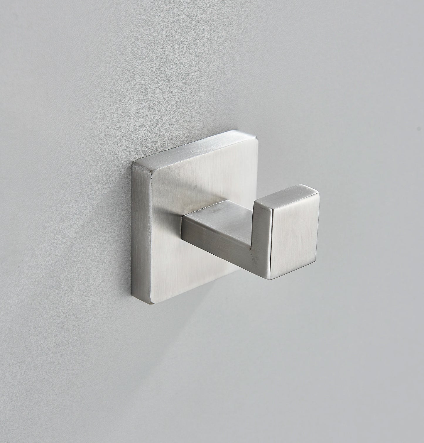 Conjunto de hardware de banheiro de níquel escovado, gancho para robe, toalheiro, prateleira, suporte de papel de tecido, acessórios de banheiro