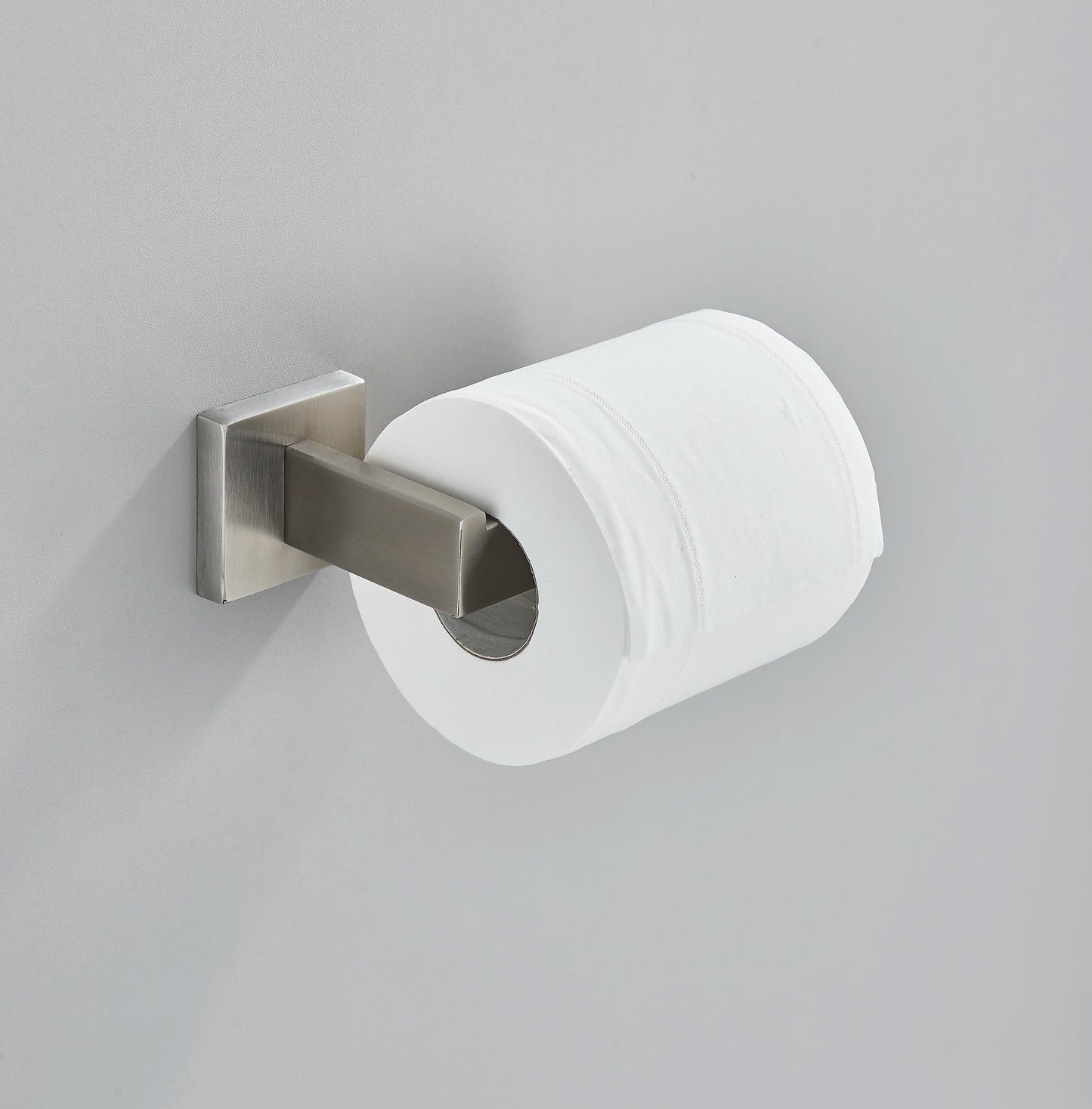 Conjunto de hardware de banheiro de níquel escovado, gancho para robe, toalheiro, prateleira, suporte de papel de tecido, acessórios de banheiro