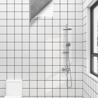 Papel de parede adesivo de 20 metros, adesivos à prova d'água para banheiro, renovação de parede, sem formaldeído, decoração de cozinha, adesivos de parede