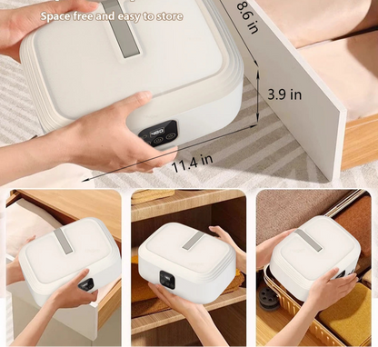 Secador de roupas portátil elétrico portátil secador de roupas esterilização uv dobrável portátil secador de roupas dobrável