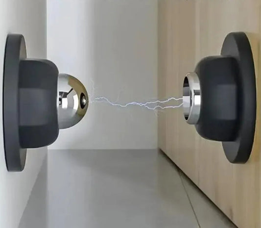 Silicone magnético anti-colisão porta chupar, forte, mudo, toque, hotel, casa, Stall