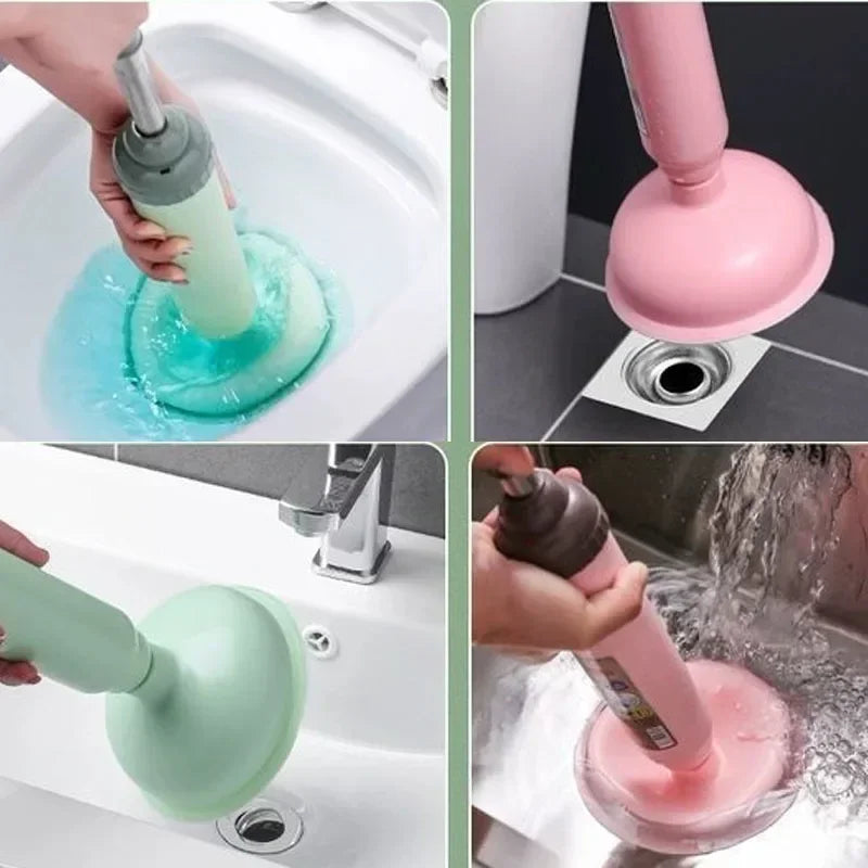 Estêmbolo de vaso sanitário de silicone, bomba de alta pressão, anti entupimento, limpadores de drenagem, dispositivo de dragagem de tubulação, pia de cozinha, banheiro, suprimentos limpos