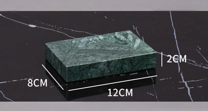 Kit de lavagem de banheiro verde mármore, mercadorias domésticas, produtos de banheiro, garrafa de shampoo, garrafa de sabão, pote de cotonete de algodão, bandeja