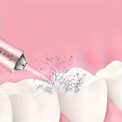 Usb portátil irrigador oral água flosser dental jato de água ferramentas escolher limpeza dos dentes 200ml 4 bocais boca agentes de limpeza oral