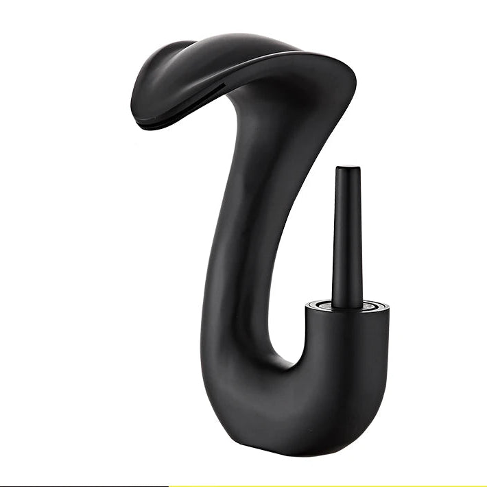 Ouro criativo torneira da bacia de lavagem quente e fria torneiras pia do banheiro único furo torneiras do banheiro deck montado água