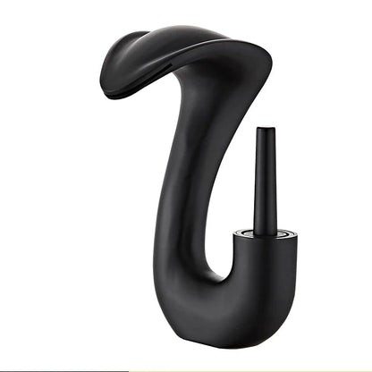 Ouro criativo torneira da bacia de lavagem quente e fria torneiras pia do banheiro único furo torneiras do banheiro deck montado água