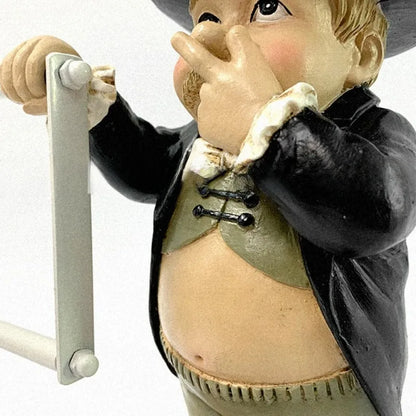 Estilo quente criativo cavalheiro tecido titular europeu e americano moderno simples decoração de casa personalidade moda decoração estatueta