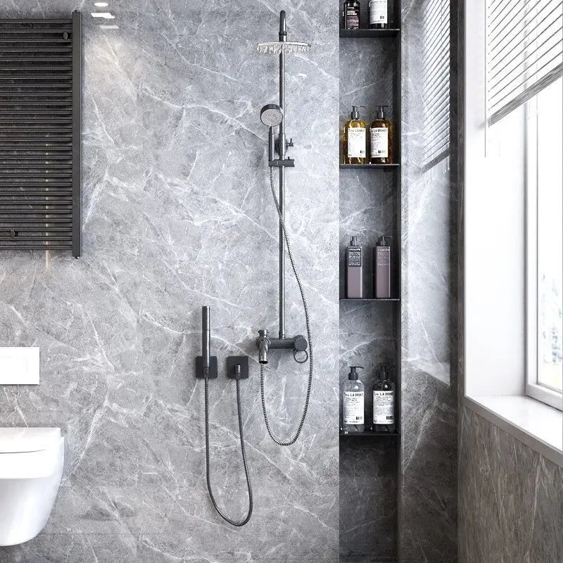 Papel de parede adesivo de 20 metros, adesivos à prova d'água para banheiro, renovação de parede, sem formaldeído, decoração de cozinha, adesivos de parede