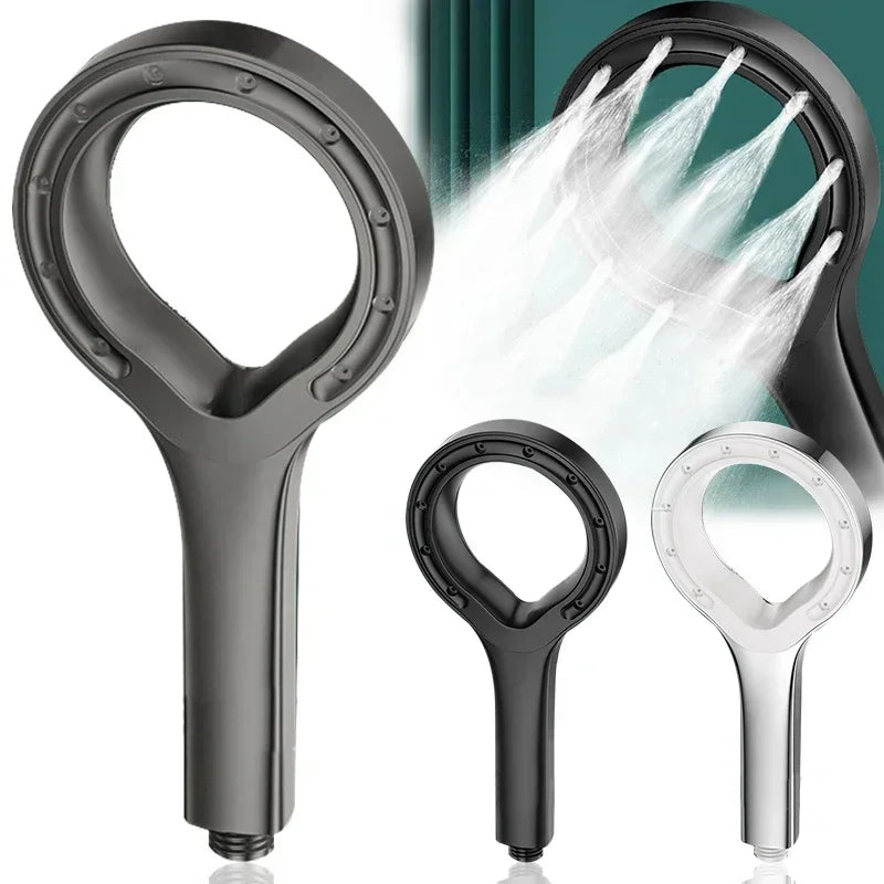 Banheiro spray cabeça de chuveiro pressurizado handheld chuveiro grande painel impulsionador misturador torneira do chuveiro do banheiro acessórios ferramenta banho