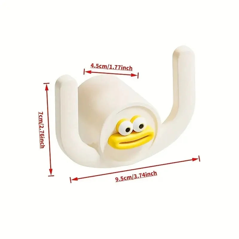 1pc dos desenhos animados chinelos gancho banheiro chinelo rack chuveiro organizador de armazenamento sapato titular drenagem para banheiros e quartos