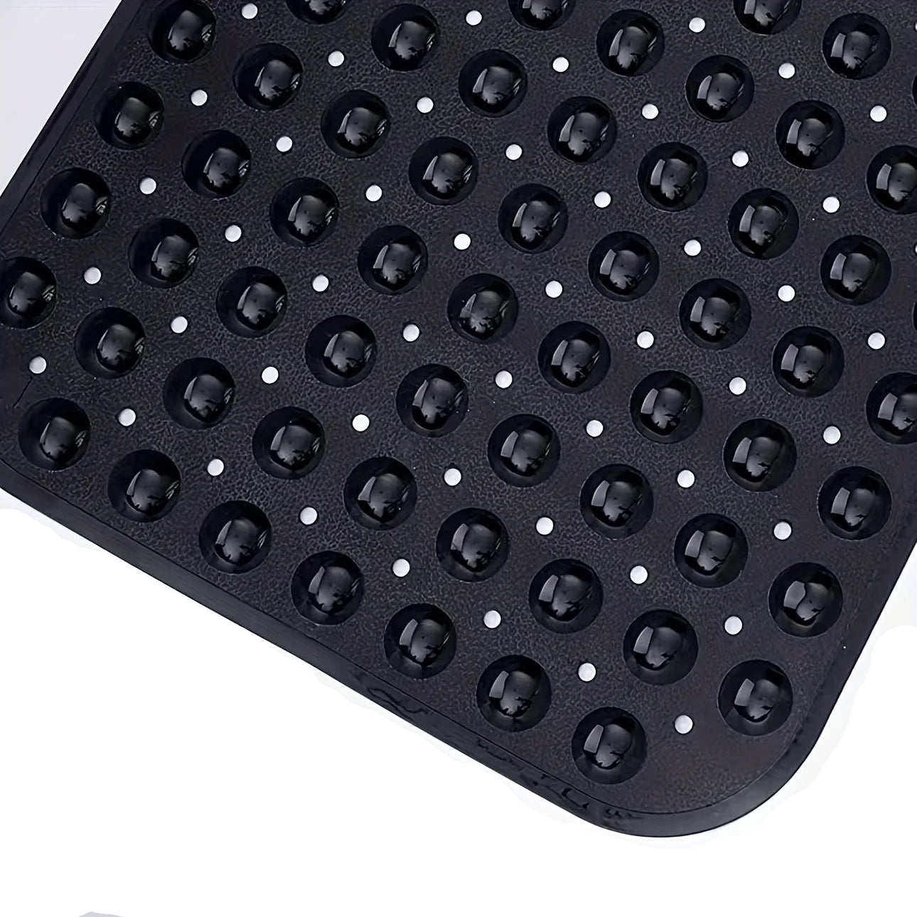 1pc antiderrapante tapete de chuveiro banheira com furos de drenagem e ventosas máquina lavável casa banheiro chuveiro tapete banheiro