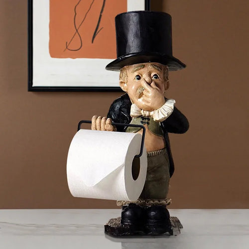 Estilo quente criativo cavalheiro tecido titular europeu e americano moderno simples decoração de casa personalidade moda decoração estatueta