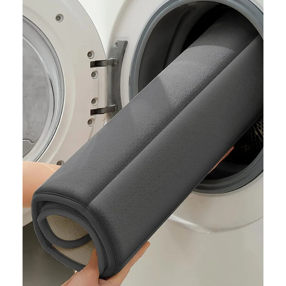 Conjunto de tapete de espuma de memória absorvente rápido, 3 peças, macio e confortável, tapete de banheiro, tapetes de área de cozinha