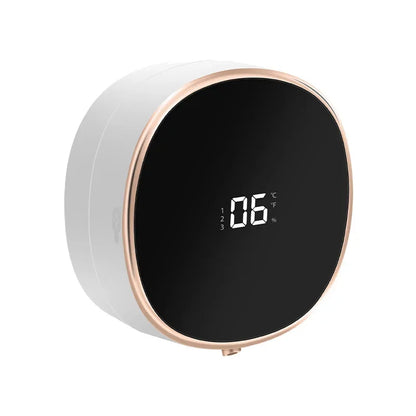 Novo dispensador de sabão touchless sensor de movimento dispositivo de lavagem de mão 1200mah fixado na parede líquido 280ml dispensador de sabão inteligente para casa