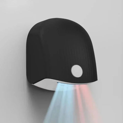 Secador Automático de Mãos, Quente e Frio, Alta Velocidade, Vento, Indução de Parede, Banheiro, Sanitário, 220V, 1200W, 30 M/s