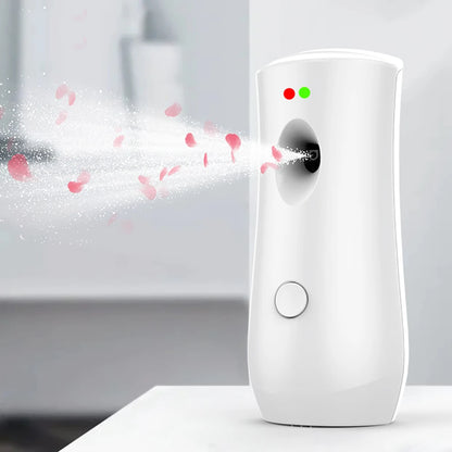 Dispensador automático de ambientador, spray cronometrado, montado na parede/livre, difusor de fragrância para carro, casa, quarto, suprimentos