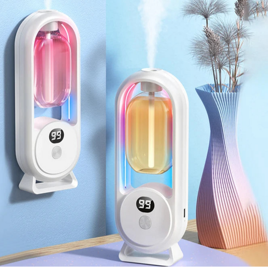 Máquina automática de fragrância doméstica, difusor de óleo essencial, nebulizador, máquina de perfume para cozinha e banheiro, desodorização