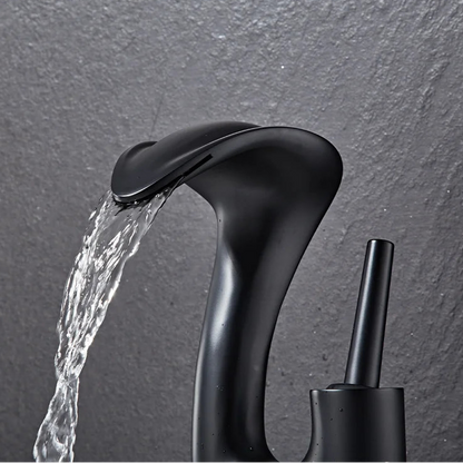 Ouro criativo torneira da bacia de lavagem quente e fria torneiras pia do banheiro único furo torneiras do banheiro deck montado água