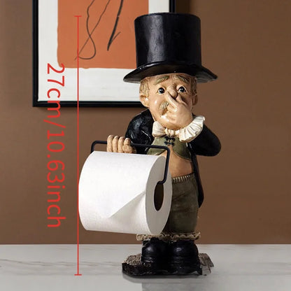 Estilo quente criativo cavalheiro tecido titular europeu e americano moderno simples decoração de casa personalidade moda decoração estatueta