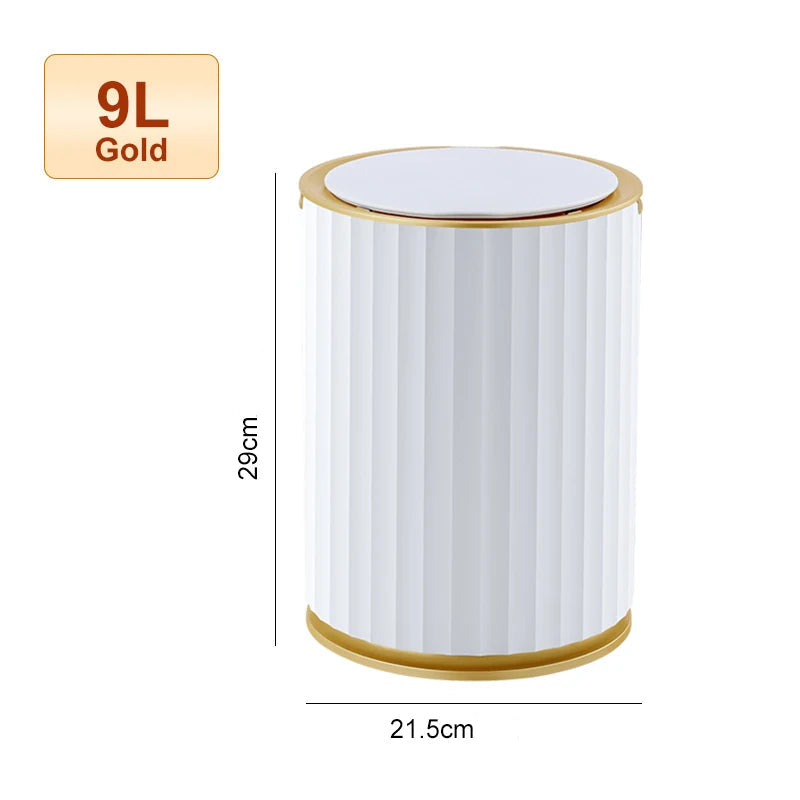 Casa inteligente sensor automático lata de lixo para cozinha banheiro wc lata de lixo inteligente sala estar lixo cesta à prova dwaterproof água
