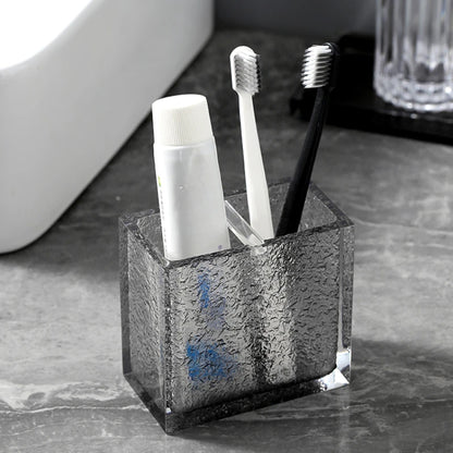 Bandeja De Armazenamento De Cerâmica Para O Banheiro Do Hotel, Prateleira De Escova De Dentes, Copo Bocal, Utensílios De Pia, Escova De Dentes Elétrica, Decoração Para Casa, Artigos De Higiene Pessoal