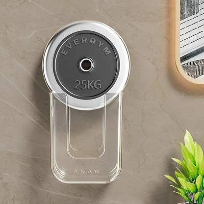 [Celeção popular] Caixa de armazenamento de tecido úmido montada na parede não perfurada para banheiro com grande abertura e forte capacidade de carga