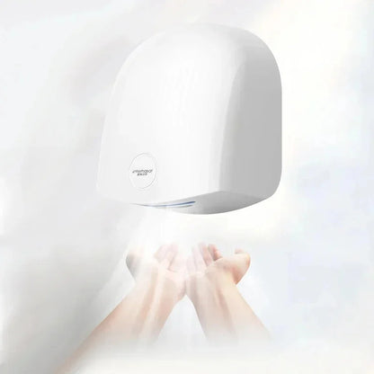 Secador Automático de Mãos, Quente e Frio, Alta Velocidade, Vento, Indução de Parede, Banheiro, Sanitário, 220V, 1200W, 30 M/s