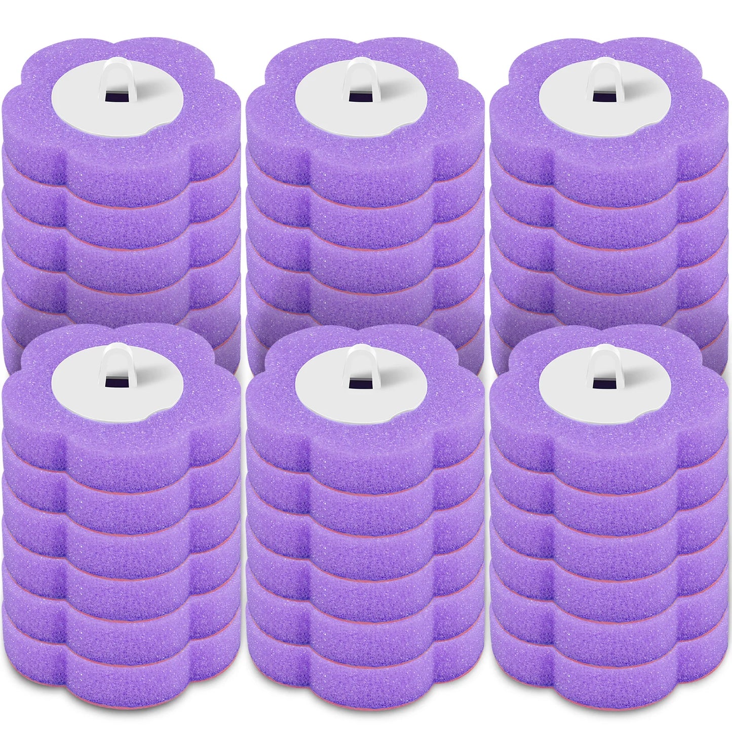 18/36 pçs escova de vaso sanitário descartável substituição cabeça kit limpeza vaso sanitário escova alça longa wc acessórios ferramenta