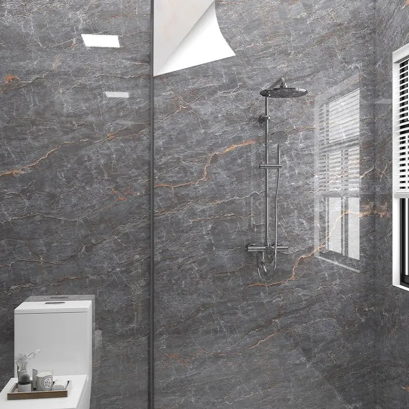 Papel de parede adesivo de 20 metros, adesivos à prova d'água para banheiro, renovação de parede, sem formaldeído, decoração de cozinha, adesivos de parede