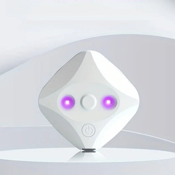 Limpador de banheiro inteligente doméstico portátil, esterilização de parede com carregamento usb, luz led para banheiro doméstico, viagens