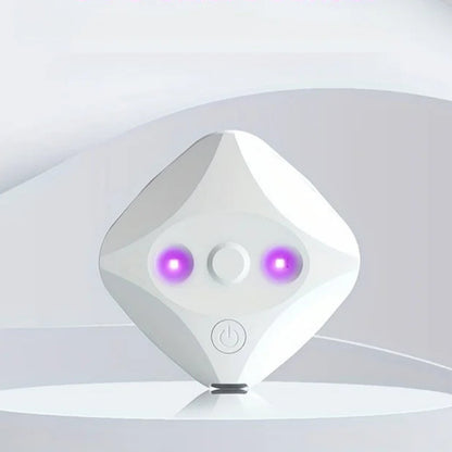 Limpador de banheiro inteligente doméstico portátil, esterilização de parede com carregamento usb, luz led para banheiro doméstico, viagens