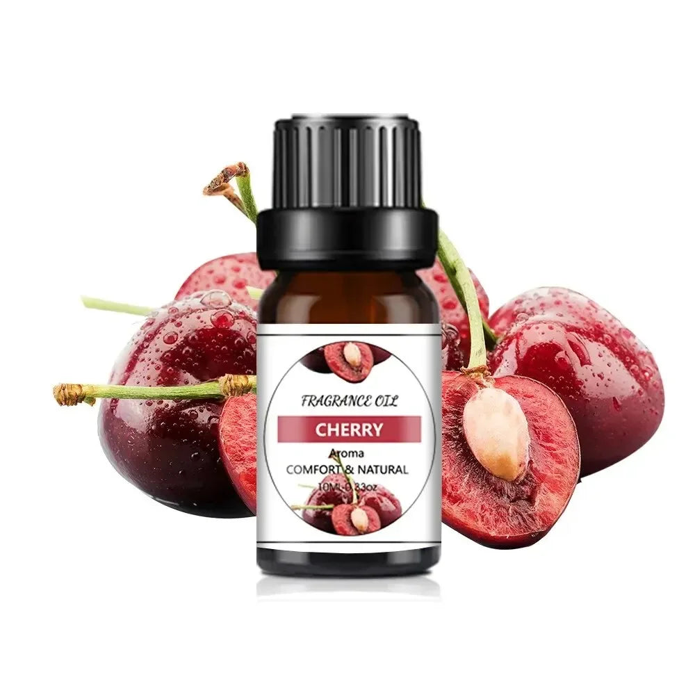 Óleo essencial de 10ml, sabor de frutas, planta natural, difusor, óleo essencial, manga, abacaxi, óleo aromatizante para velas de sabão diy