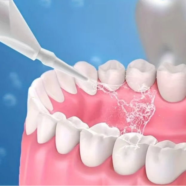 Irrigador oral de alta pressão doméstico portátil dentes limpos água fio dental manual palito de água de alta pressão