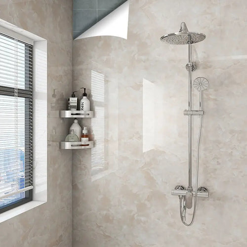 Papel de parede adesivo de 20 metros, adesivos à prova d'água para banheiro, renovação de parede, sem formaldeído, decoração de cozinha, adesivos de parede